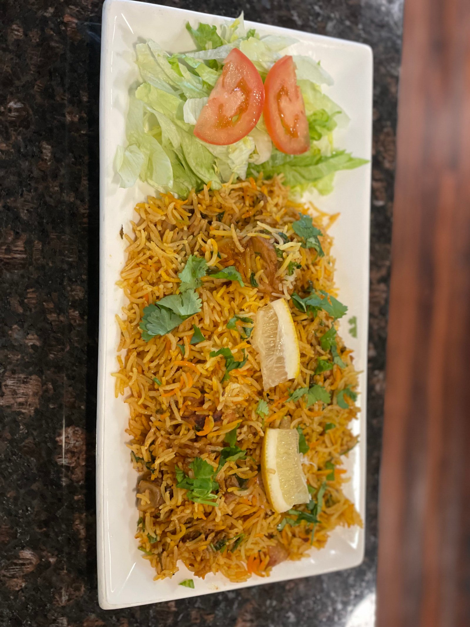 Chicken biryani